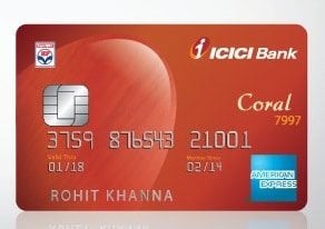 HPCL Coral American Express Credit Card - ICICI Bank
