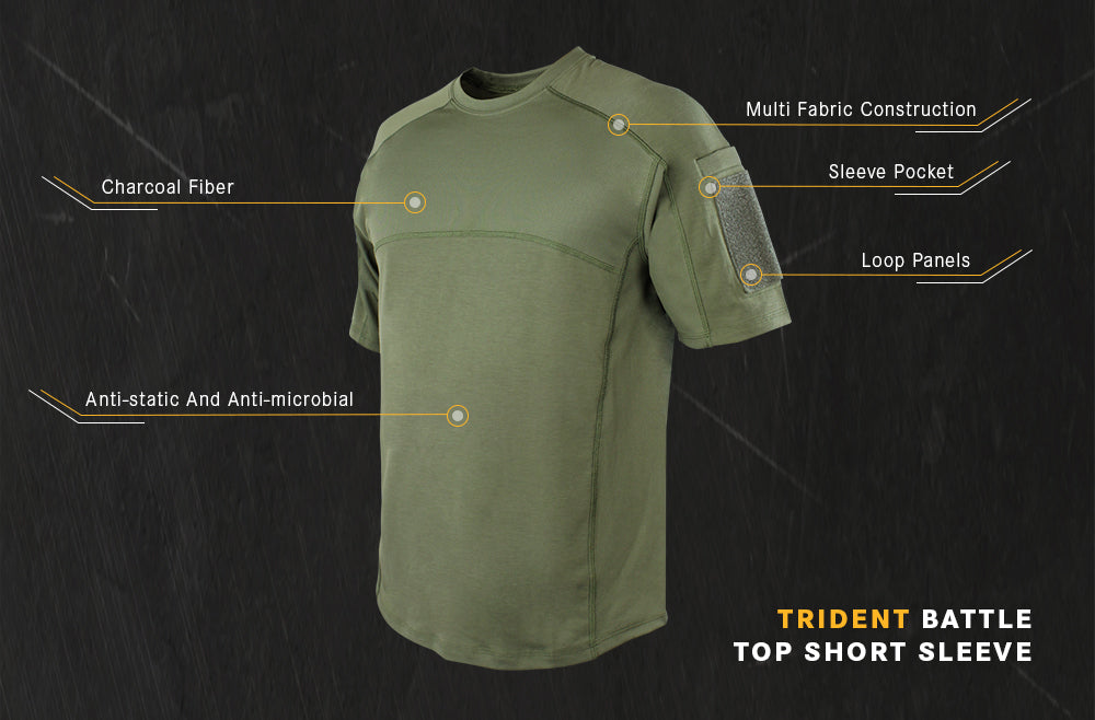 Trident Battle Top Short Sleeve