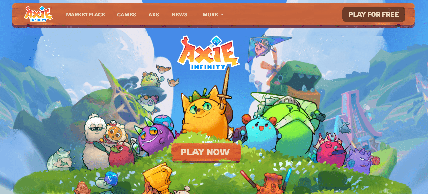 Axie Infinity Website
