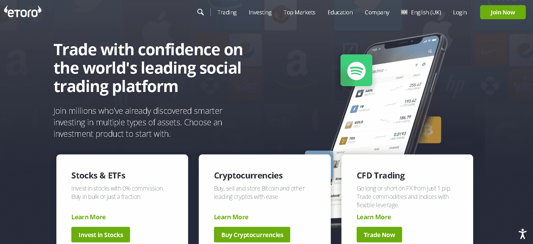 eToro | Best Cryptocurrency Apps
