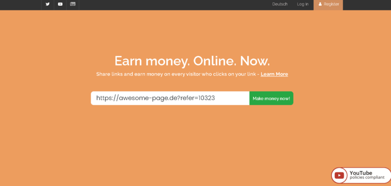 Linkvertise | 32 Best URL Shortener to Earn Money Online