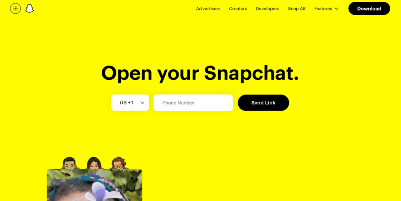 Snapchat | Top Social Media Sites