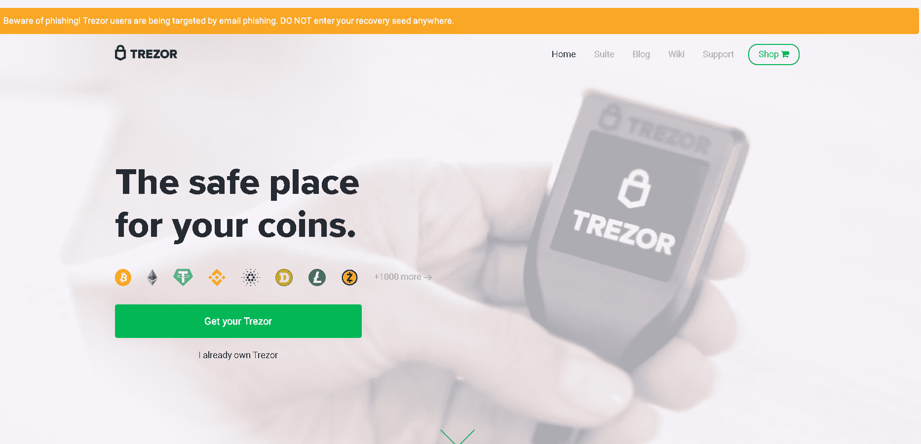 Trezor | Best Multi-Cryptocurrency Wallets