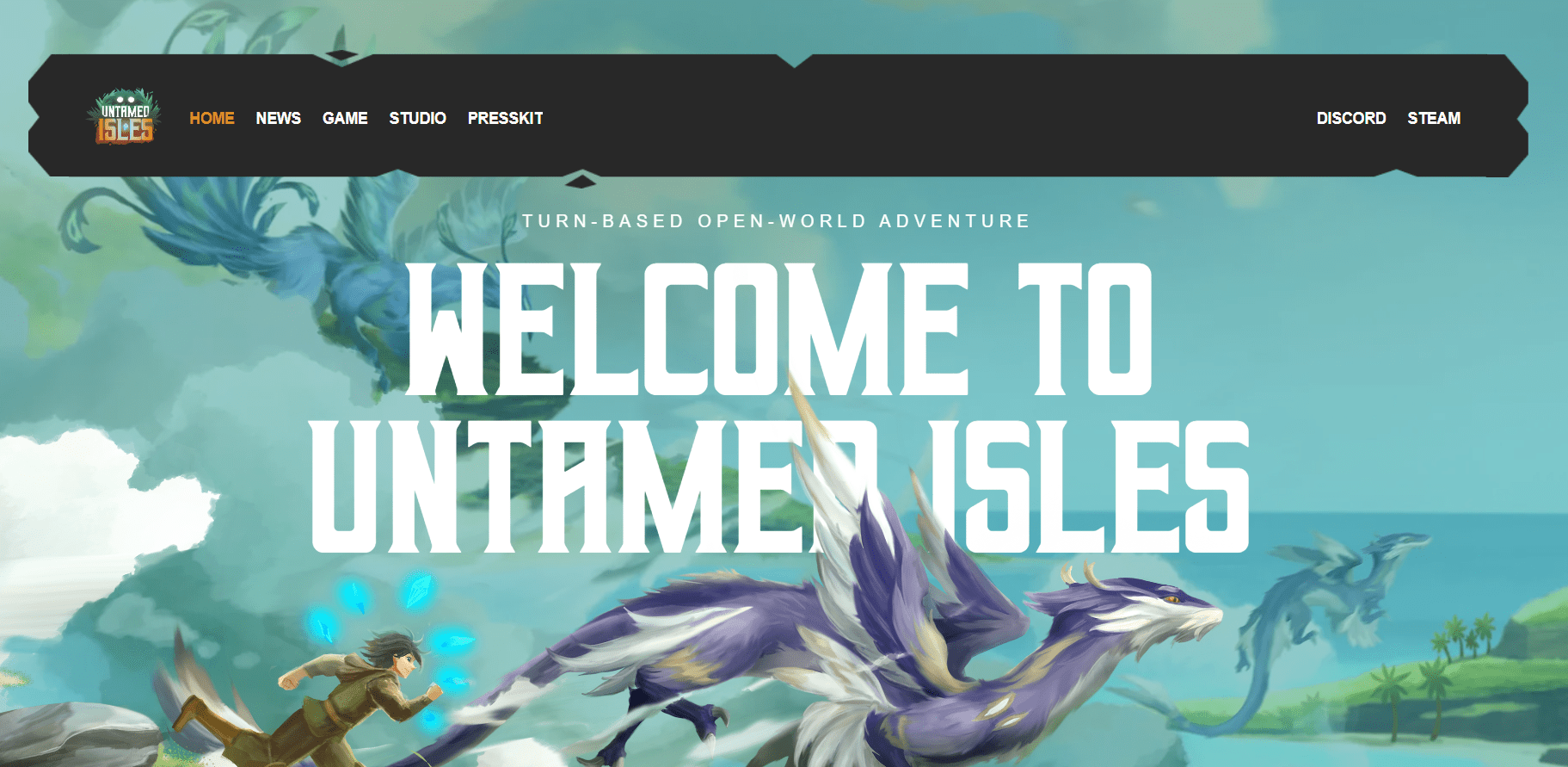 Untamed Isles Website