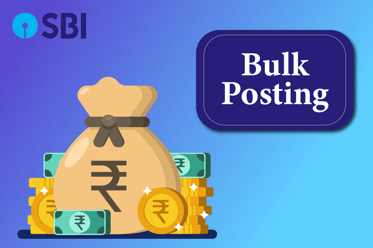 What Is Bulk Posting In SBI'