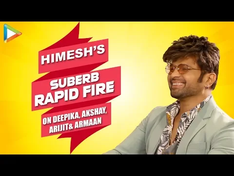 “Contact Akshay Kumar & Ayushmann for Script”- Fan requests Himesh, He REACTS…| Rapid Fire