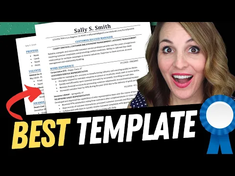 How To Write An INCREDIBLE Resume: 2023 TEMPLATE INCLUDED!